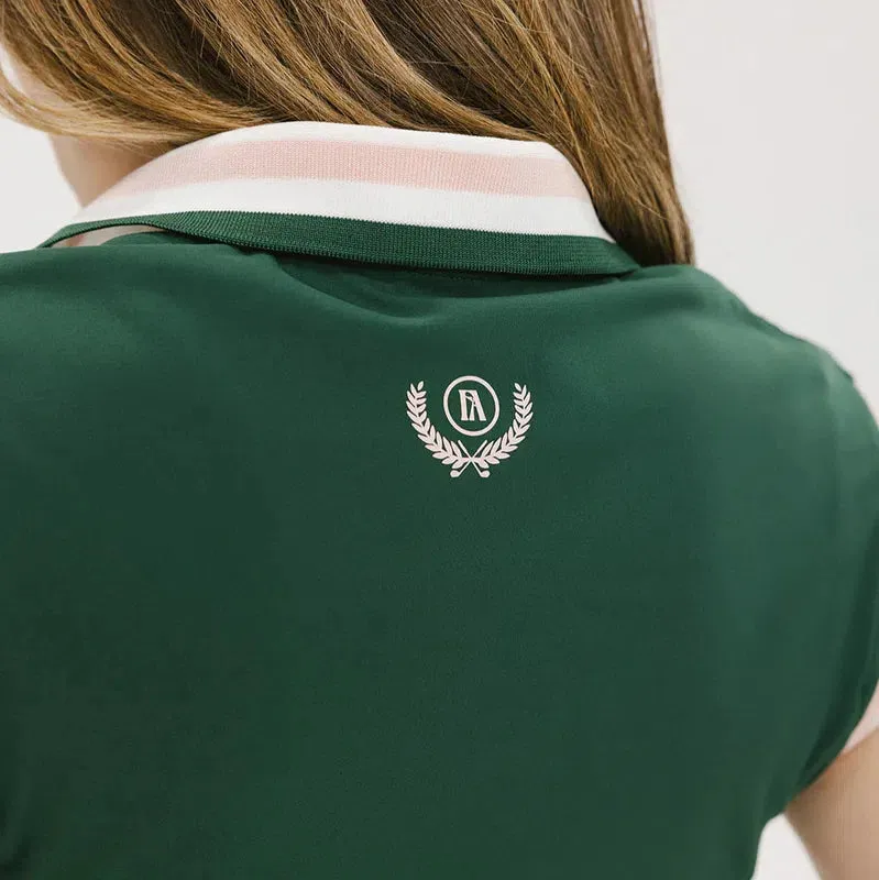 Fore All Charlotte S/L Polo - Green