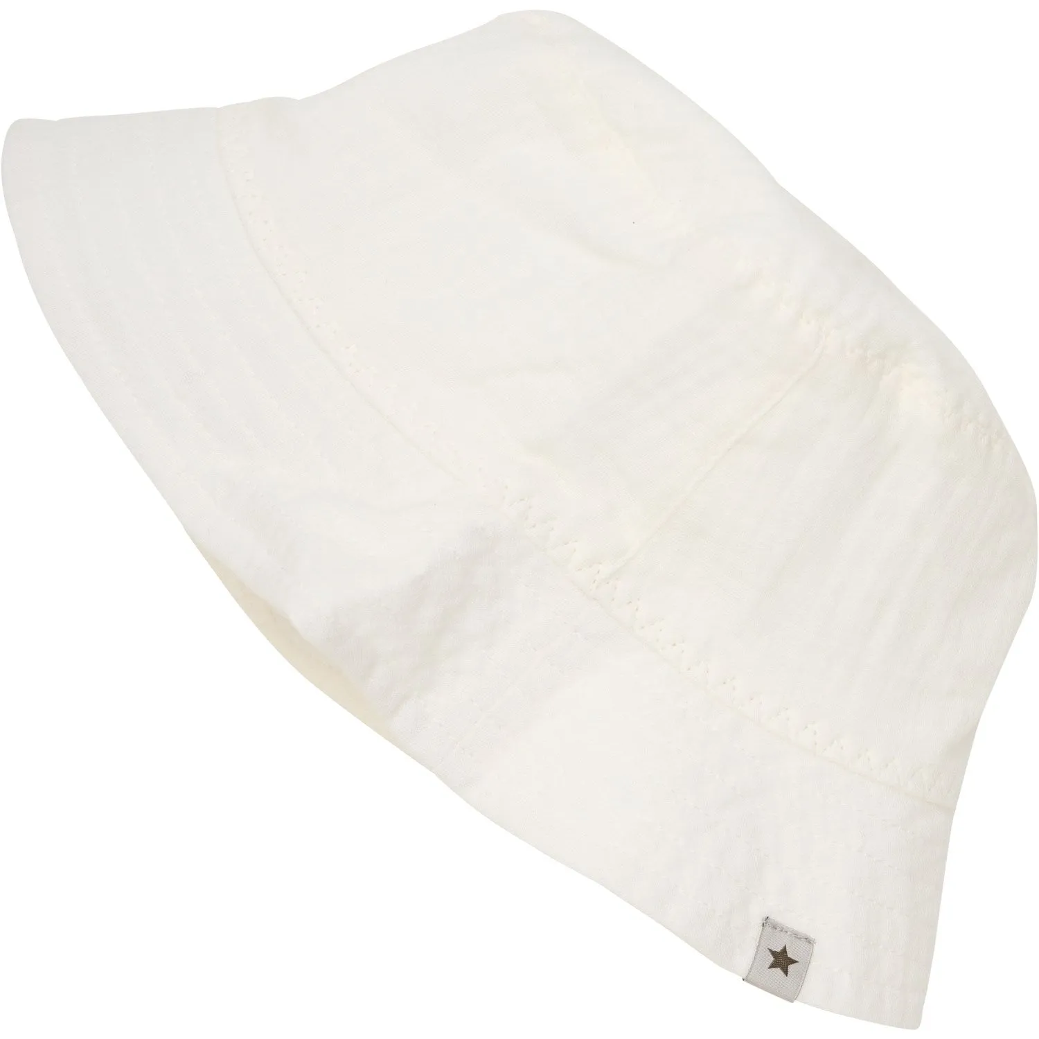 Huttelihut Antique White Bucket Hat Muslin