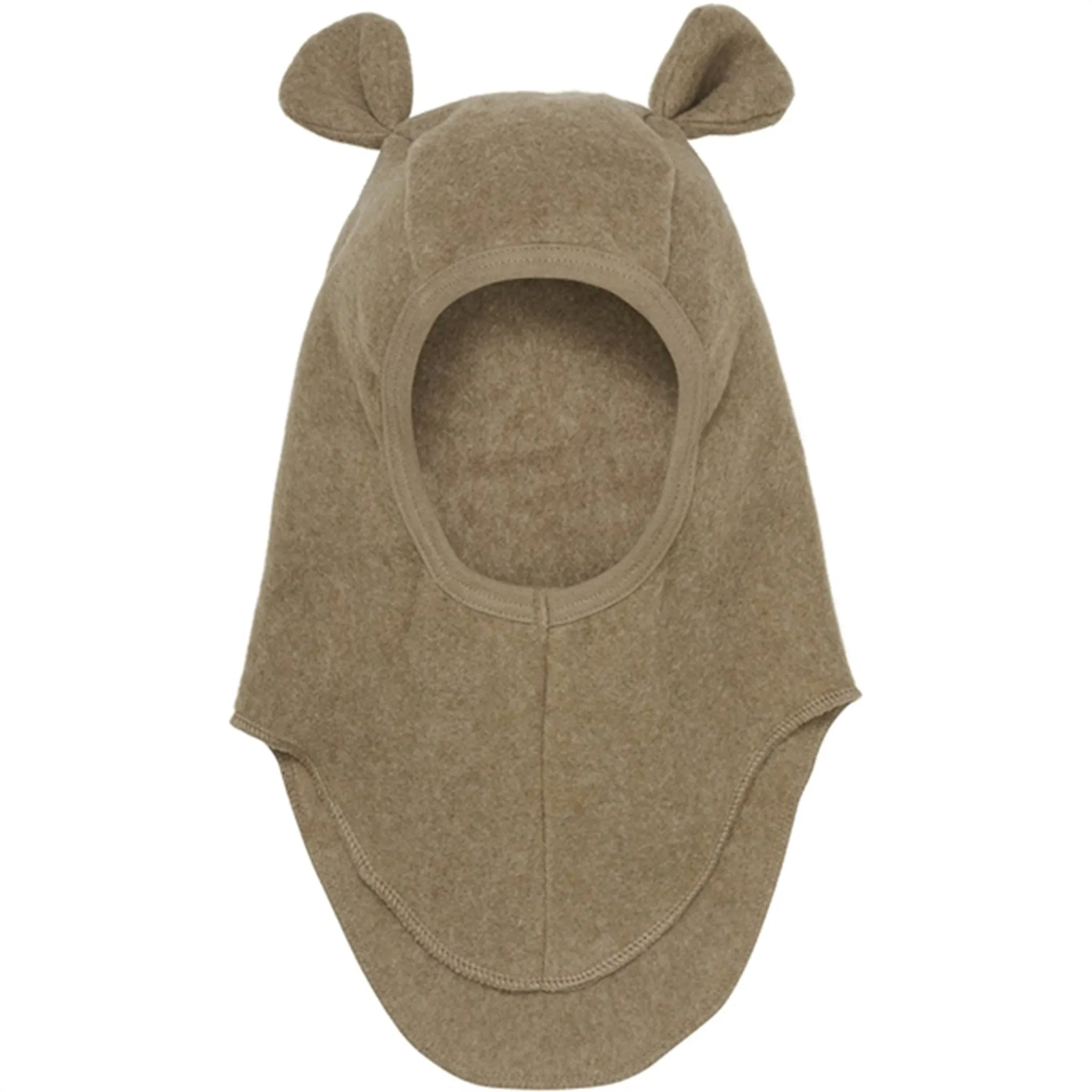 Huttelihut Balaclava Ears Cotton Fleece Mol Melange