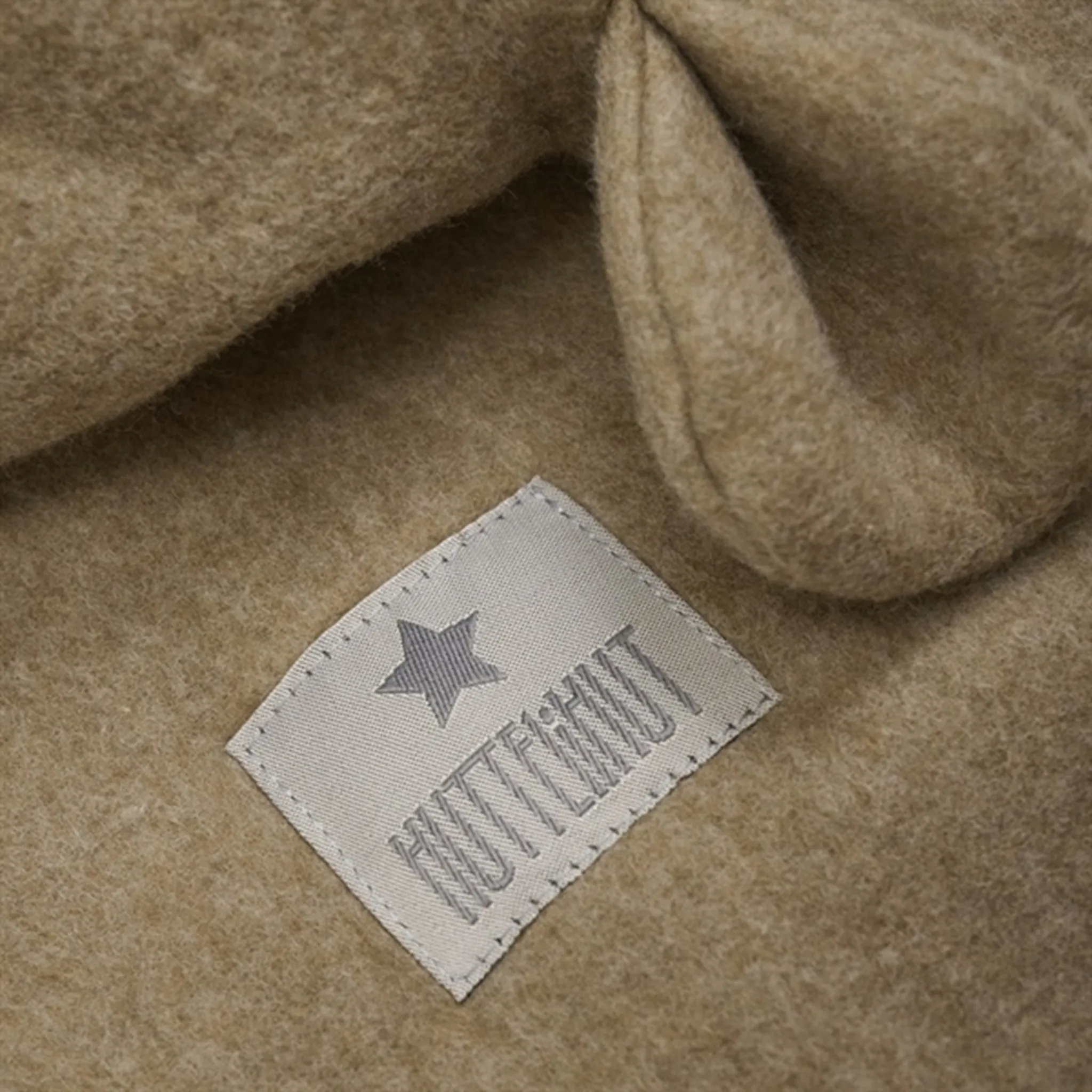 Huttelihut Balaclava Ears Cotton Fleece Mol Melange
