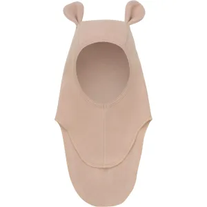 Huttelihut Mahogany Rose Balaclava Ears Cotton Fleece