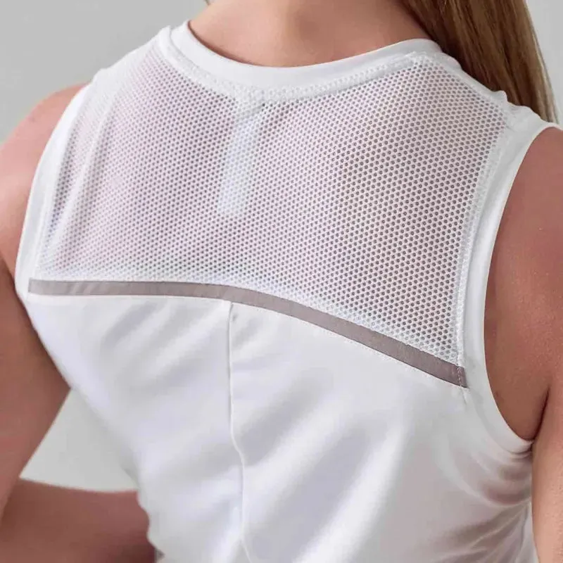 InPhorm Elise Tank - White/Latte