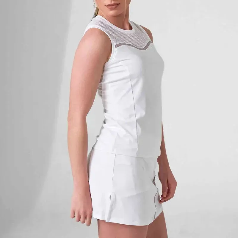 InPhorm Elise Tank - White/Latte