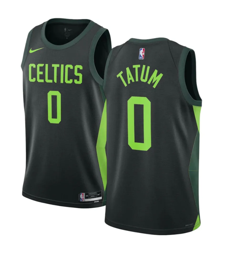 Jayson Tatum Boston Celtics Nike City Edition NBA Jersey-Adult