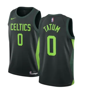 Jayson Tatum Boston Celtics Nike City Edition NBA Jersey-Adult