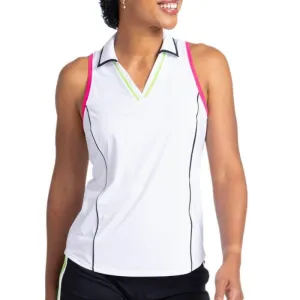 Kinona Shoulder Day S/L Top - White