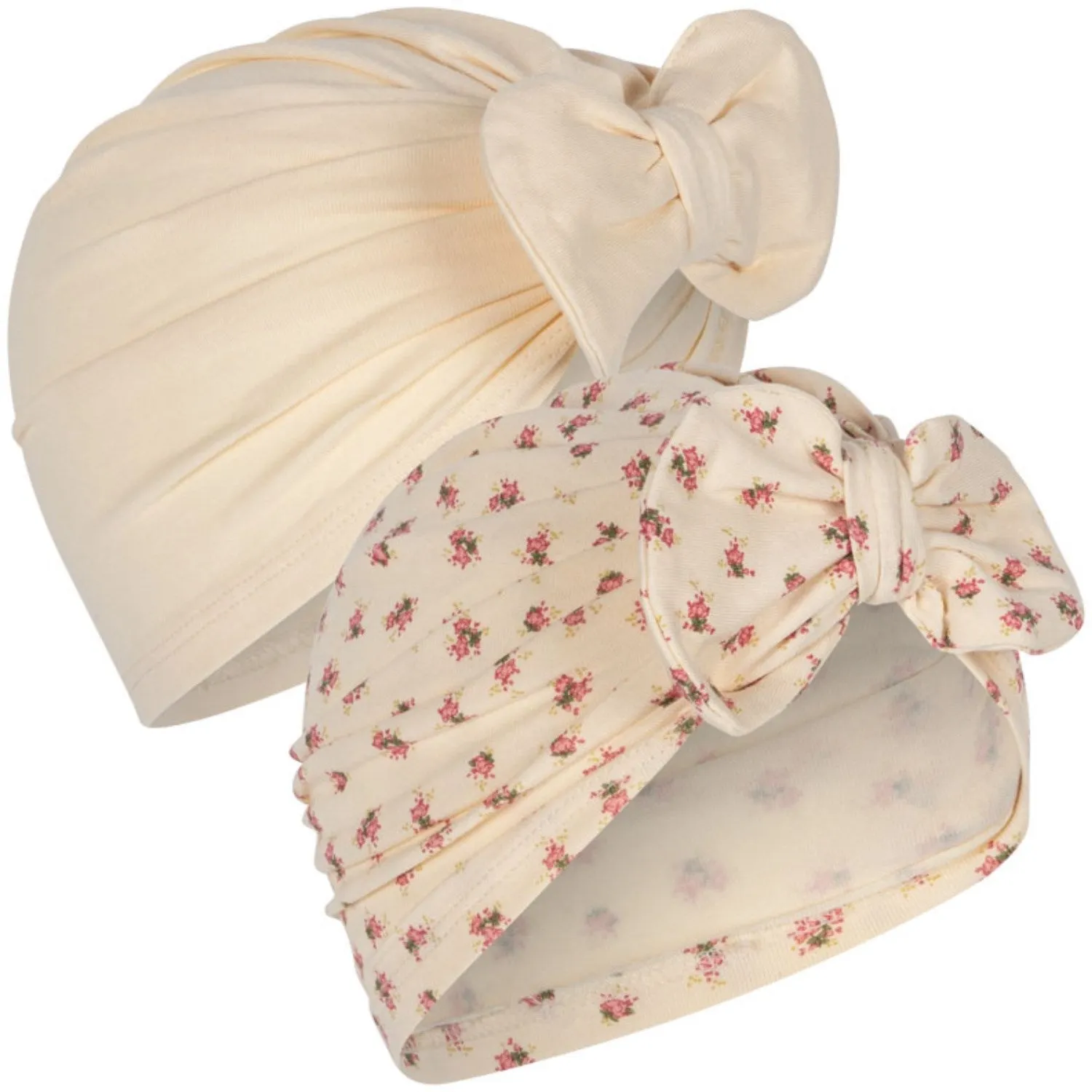 Konges Sljd Buttercream/Bloomie Basic 2 Pack Bambi Bunnet Gots