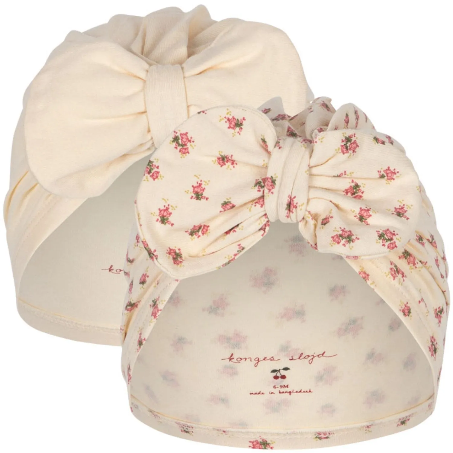 Konges Sljd Buttercream/Bloomie Basic 2 Pack Bambi Bunnet Gots