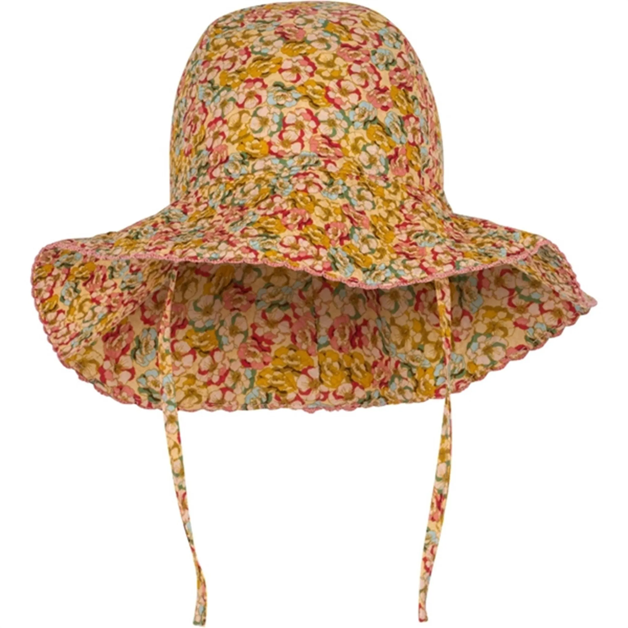 Konges Sljd Elin Frill Sun Hat Rosier Color
