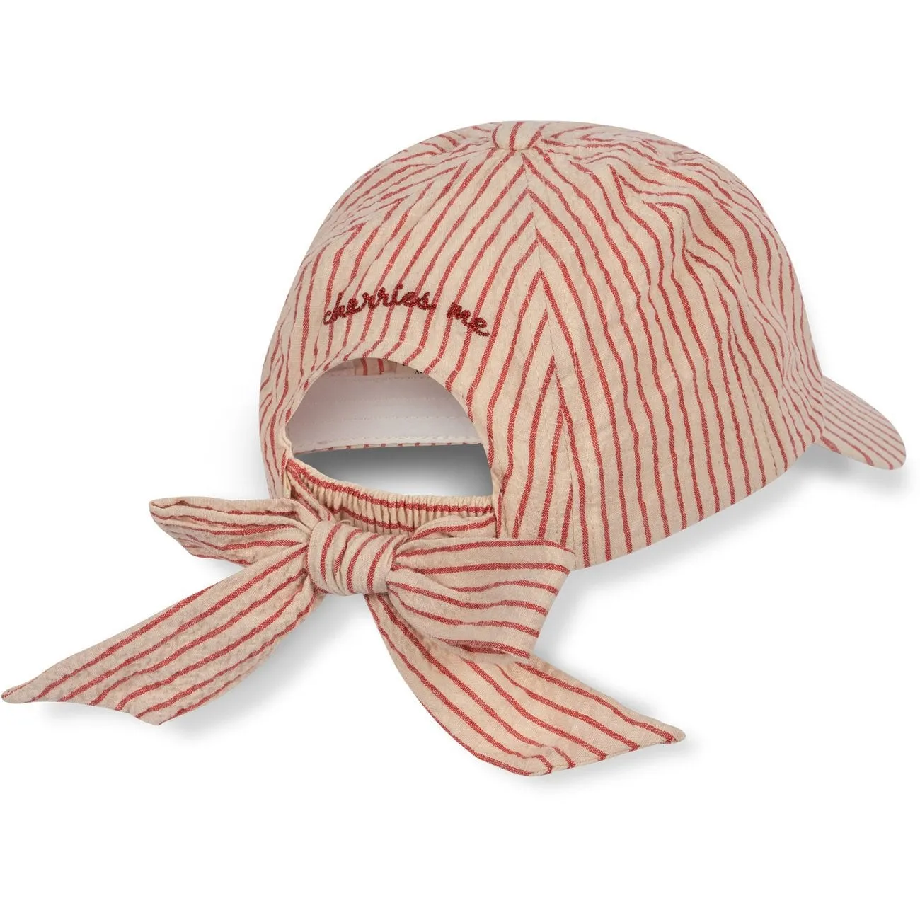 Konges Sljd Ellie Bow Cap Amour Stripe