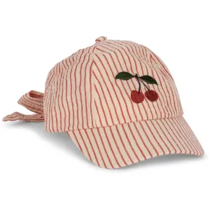 Konges Sljd Ellie Bow Cap Amour Stripe