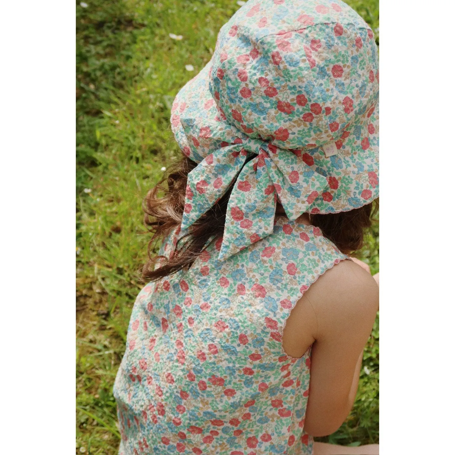 Konges Sljd Fiola Elin Bow Sun hat Gots