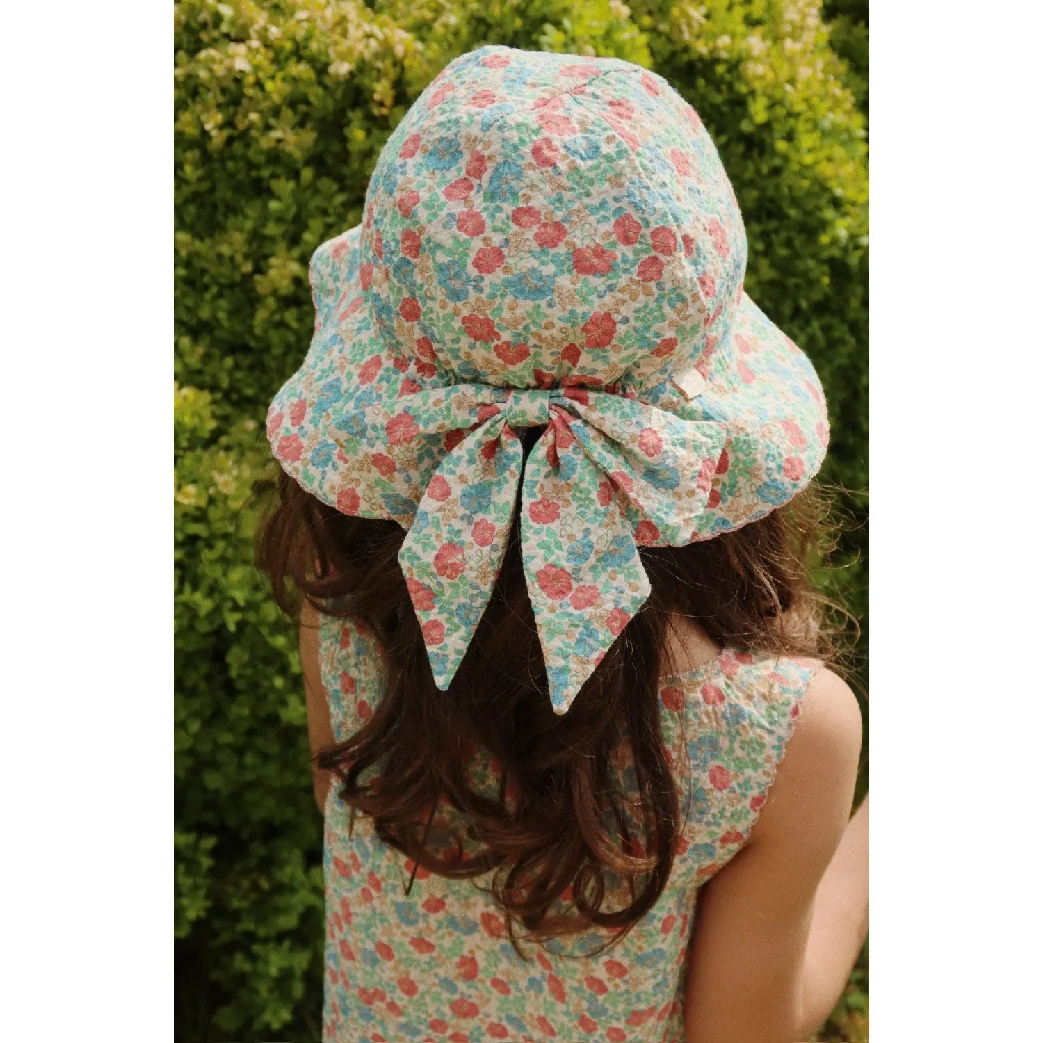 Konges Sljd Fiola Elin Bow Sun hat Gots