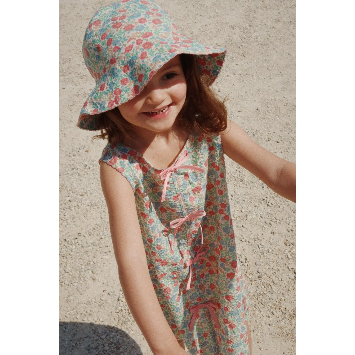 Konges Sljd Fiola Elin Bow Sun hat Gots