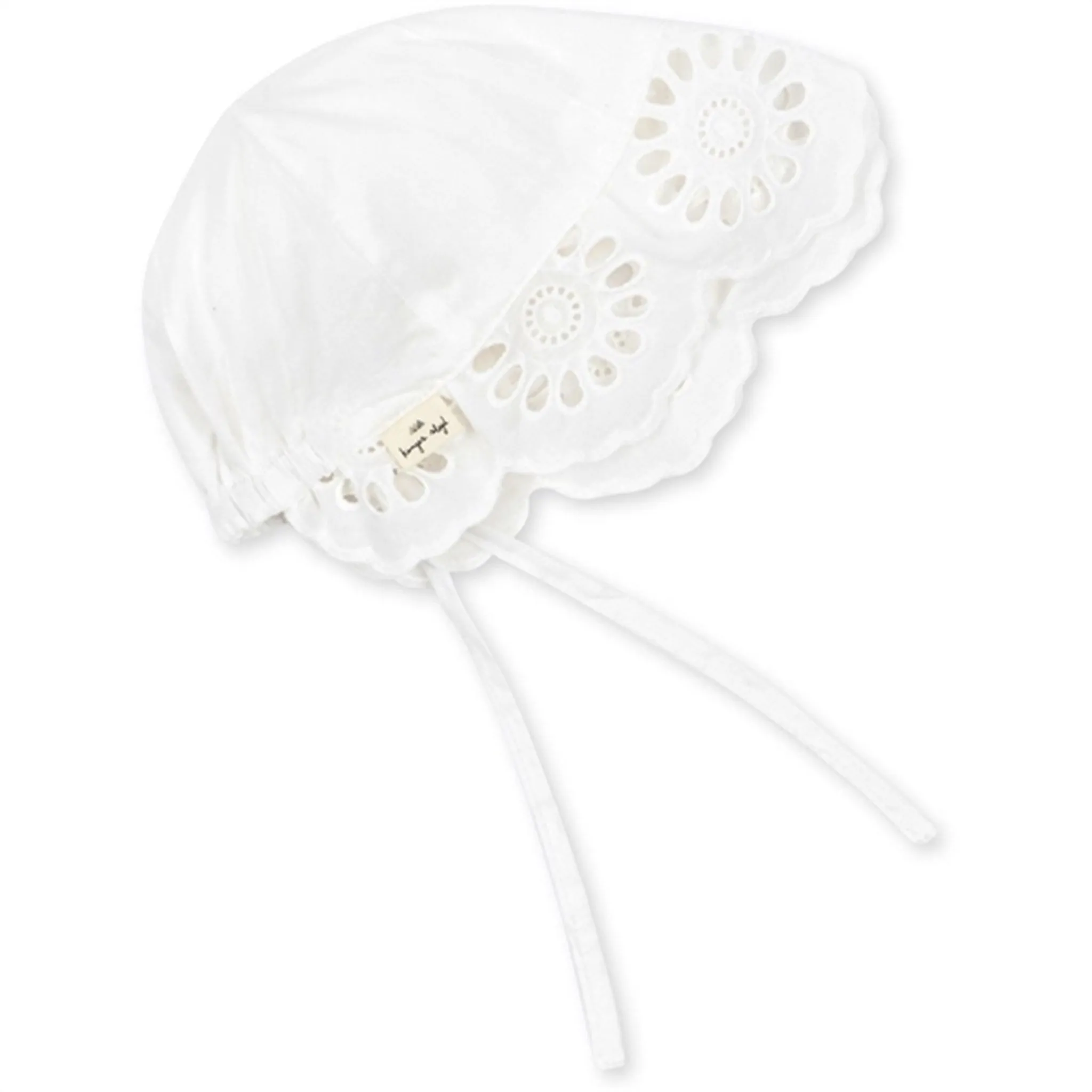 Konges Sljd Posey Bonnet Optic White