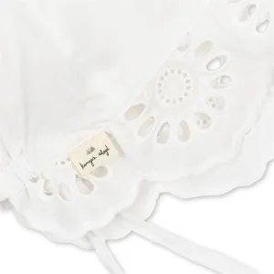 Konges Sljd Posey Bonnet Optic White