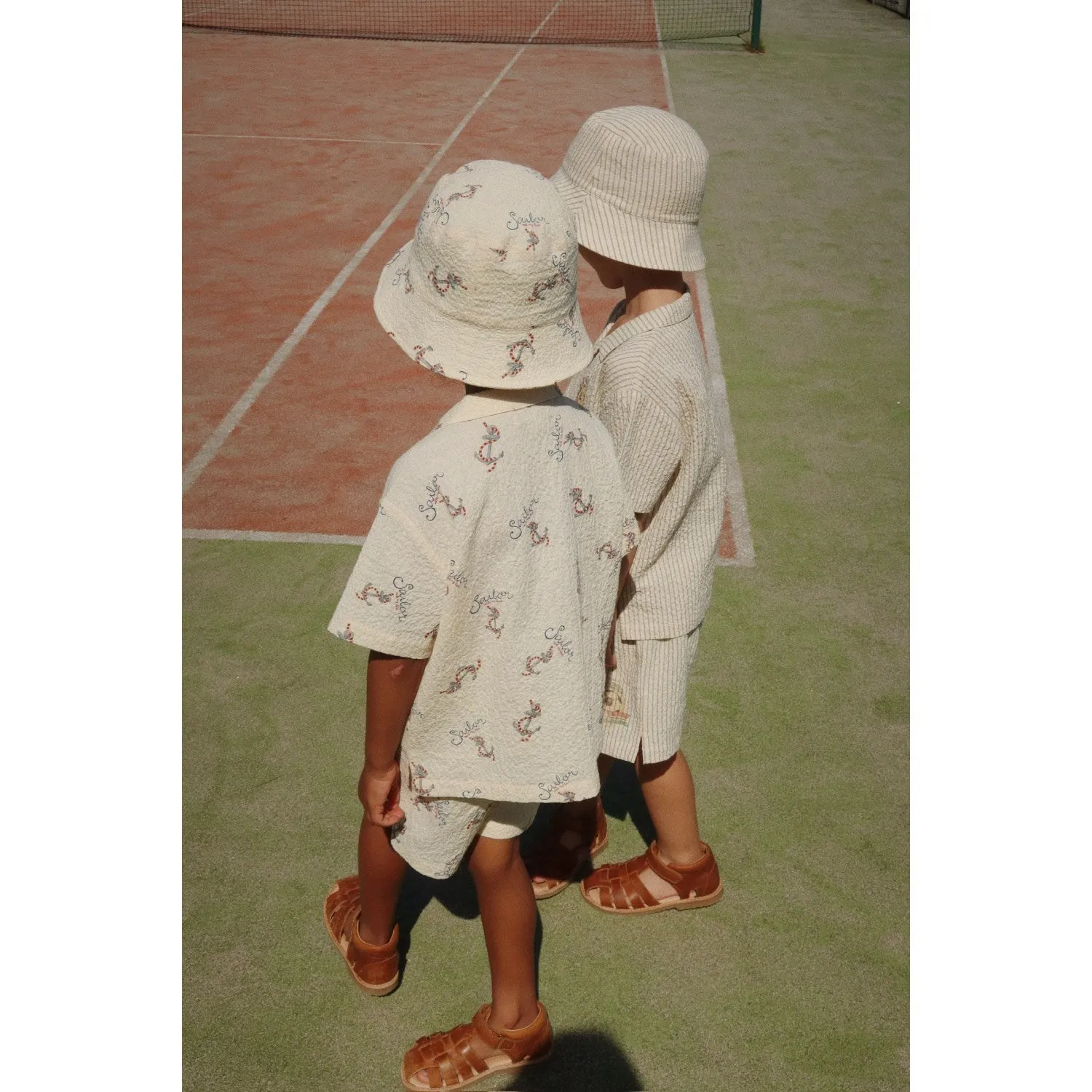 Konges Sljd Rock My Boat Elliot Bucket Hat Gots