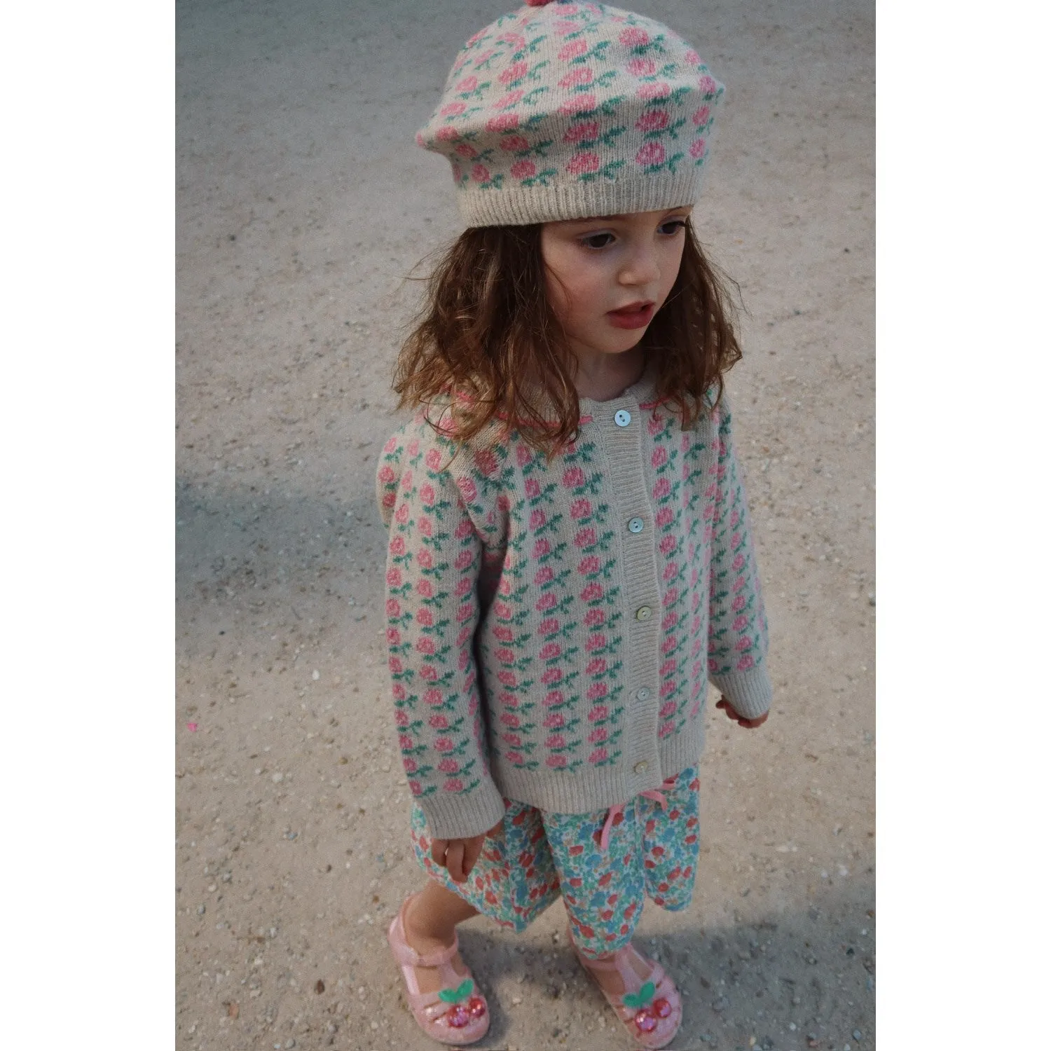 Konges Sljd Rose Belou Knit Beret