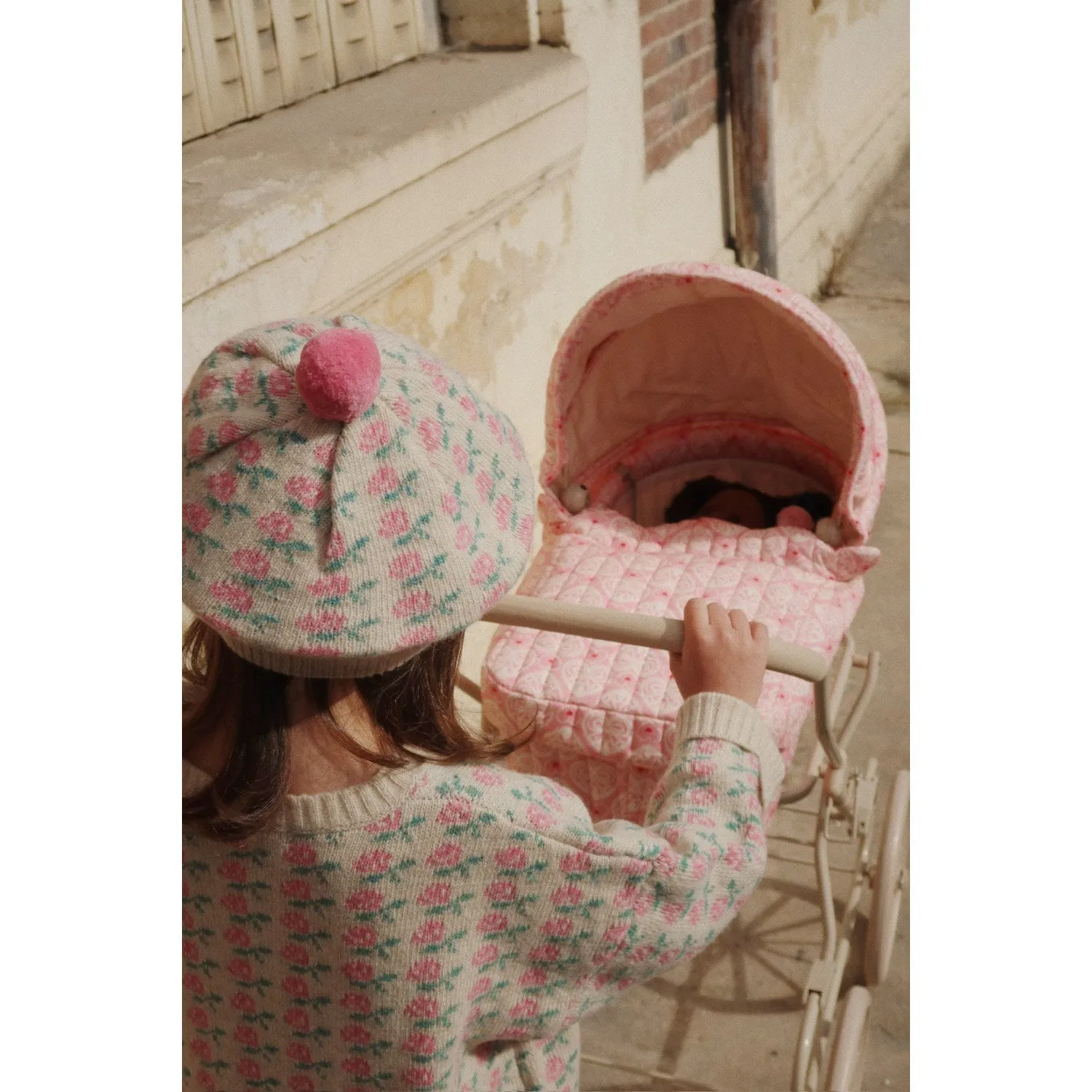 Konges Sljd Rose Belou Knit Beret