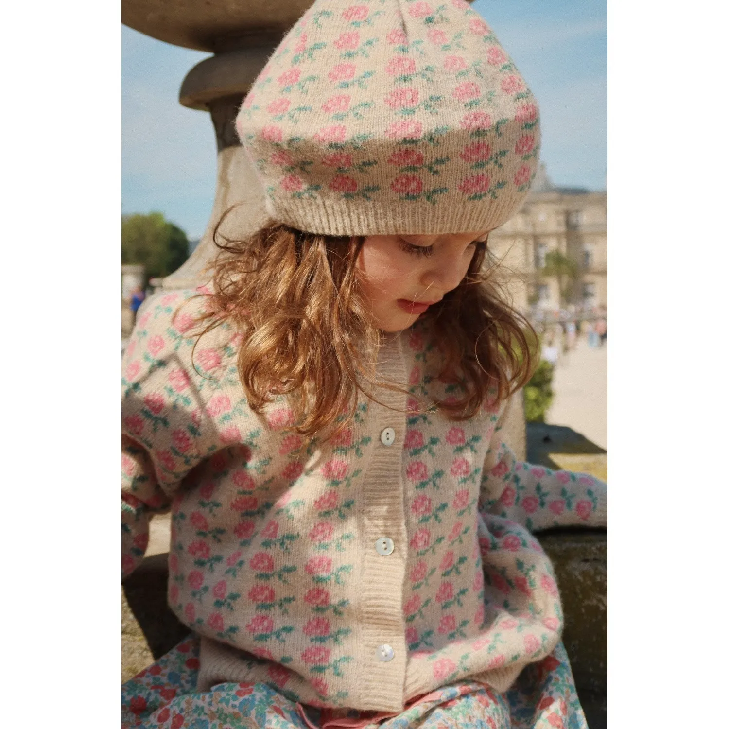 Konges Sljd Rose Belou Knit Beret