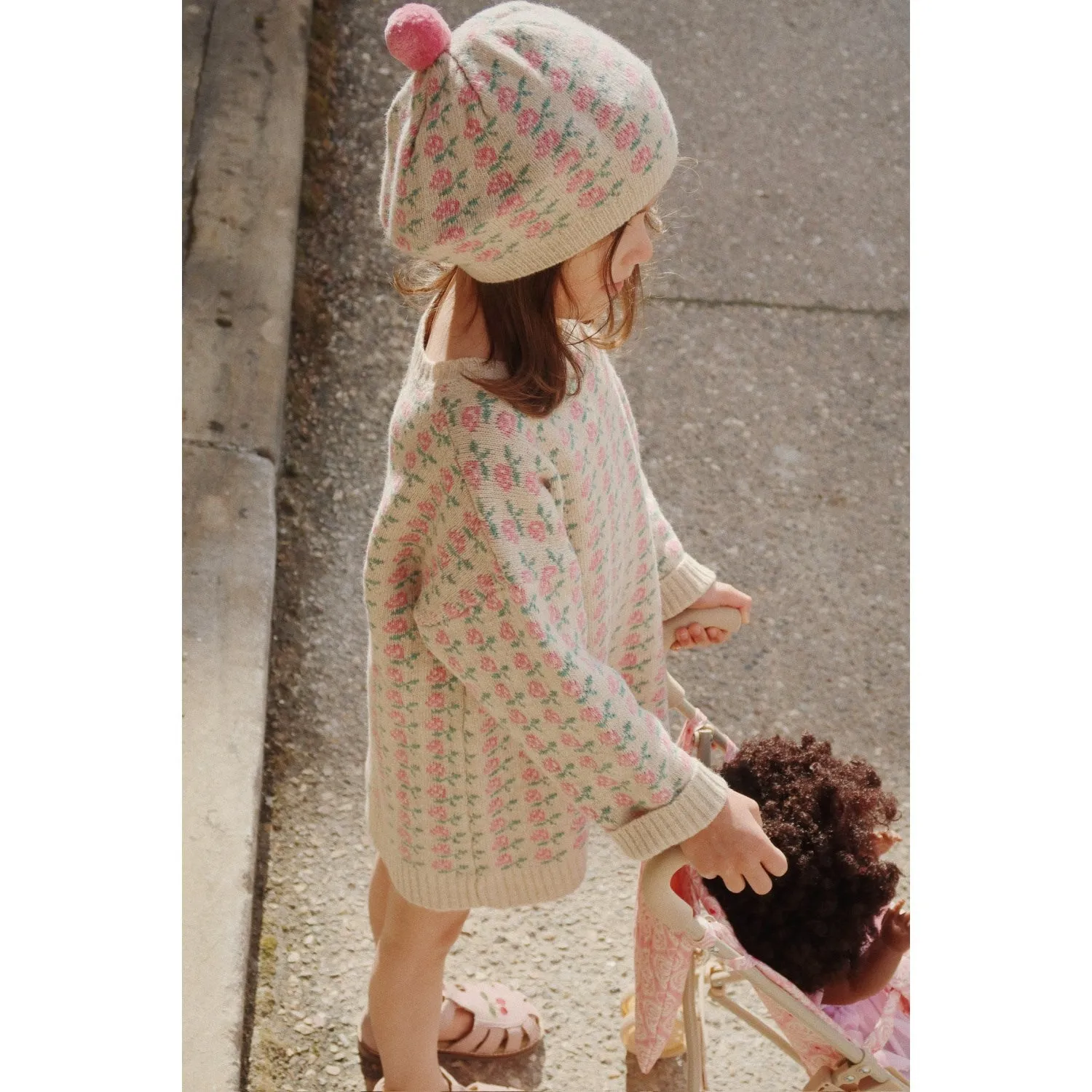 Konges Sljd Rose Belou Knit Beret