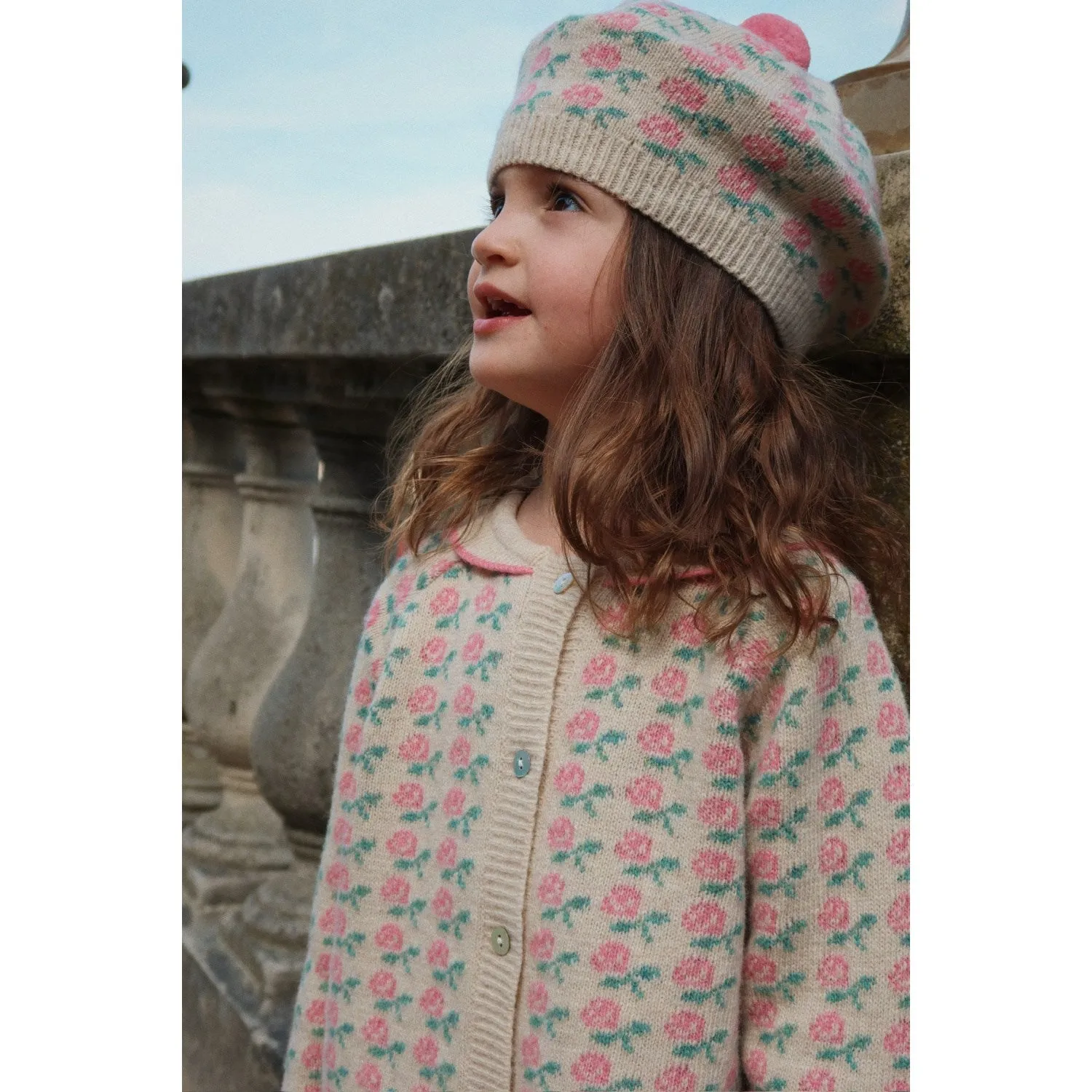 Konges Sljd Rose Belou Knit Beret