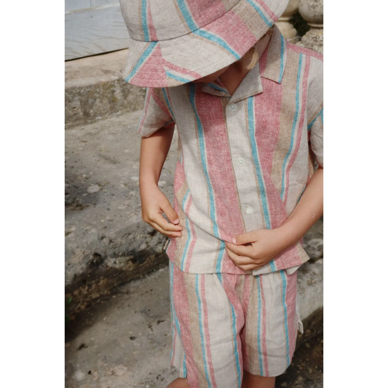 Konges Sljd Stan Stripe Venice Bucket Hat