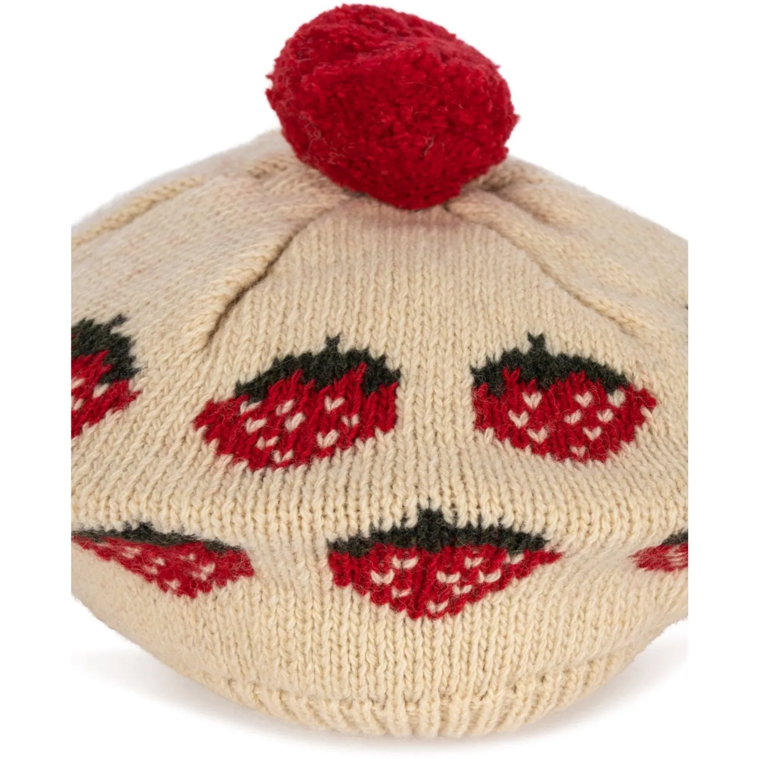 Konges Sljd Strawberry Belou Knit Beret