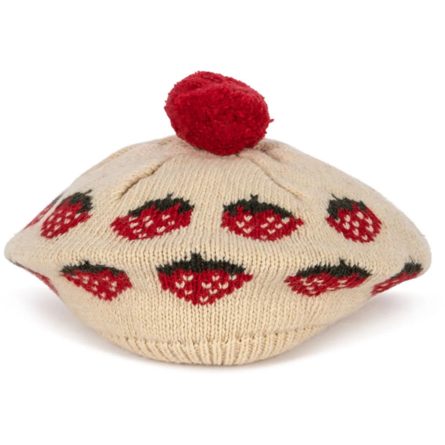Konges Sljd Strawberry Belou Knit Beret