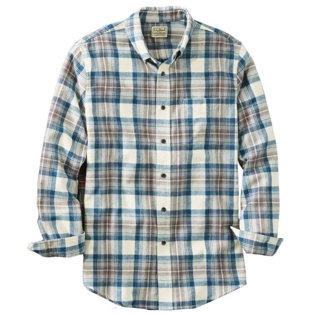 Men's Scotch Plaid Flannel Shirt
