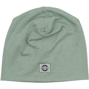 Mikk-Line Green Bay Solid Viscose Elastane Hat