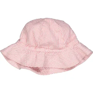 Msli Balsam Cream/ Bubblegum Seersucker Stripe Hat Baby