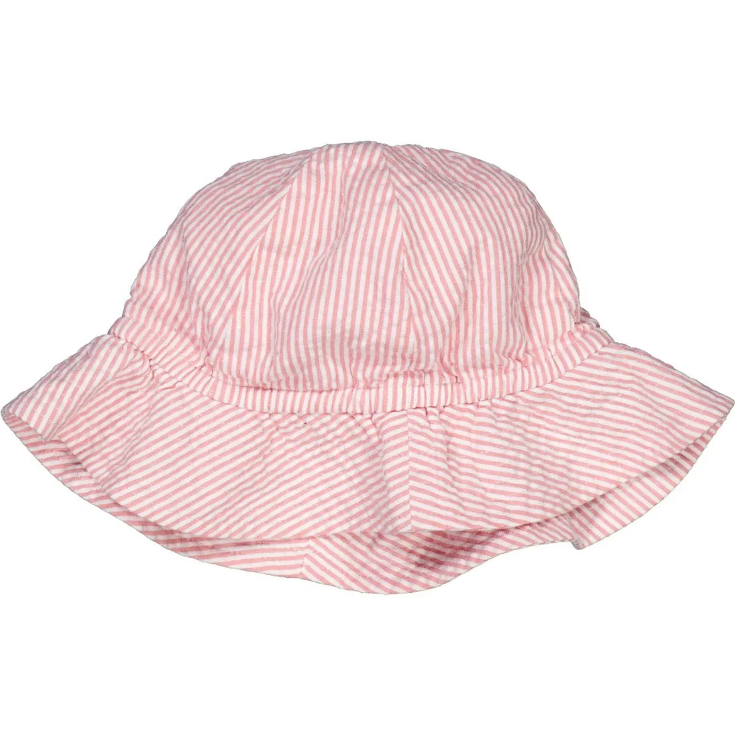 Msli Balsam Cream/ Bubblegum Seersucker Stripe Hat Baby