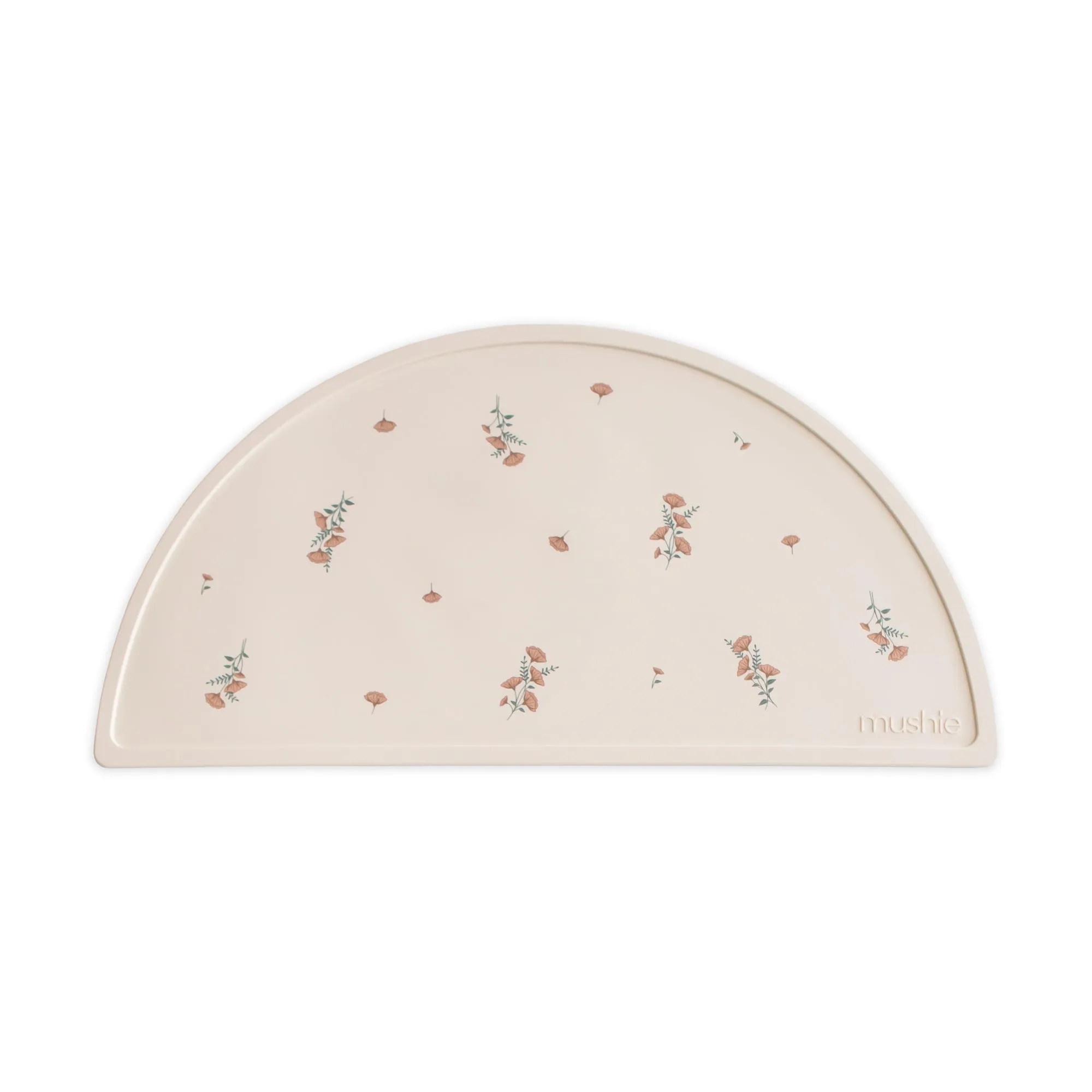 Mushie Kids Silicone Placemat Pink Flowers: A Stylish and Functional Dining Essential