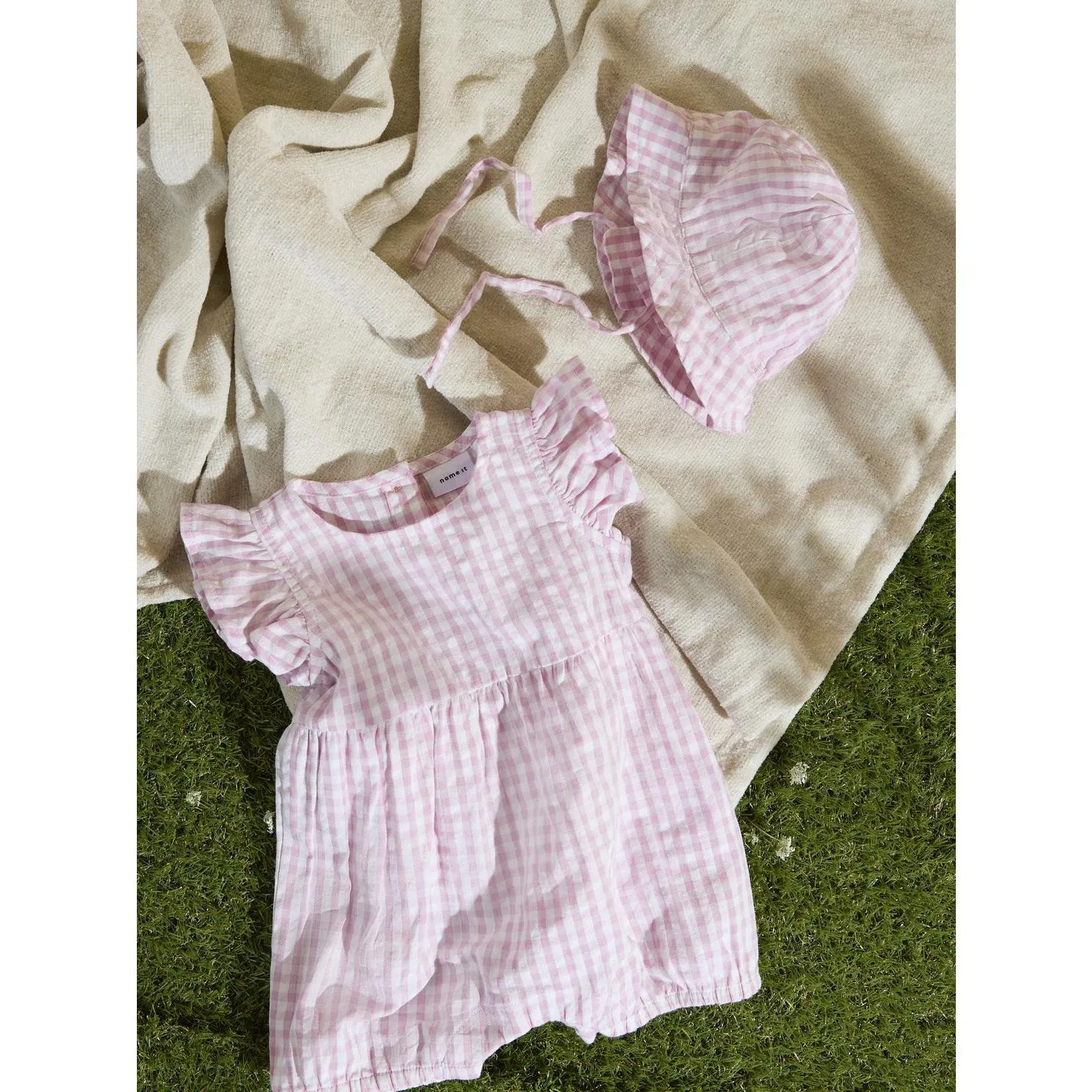 Name It Cameo Pink Halmi Sun Hat