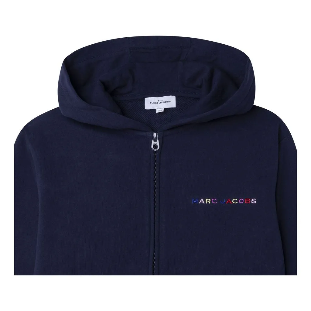 Navy Logo Hoodie