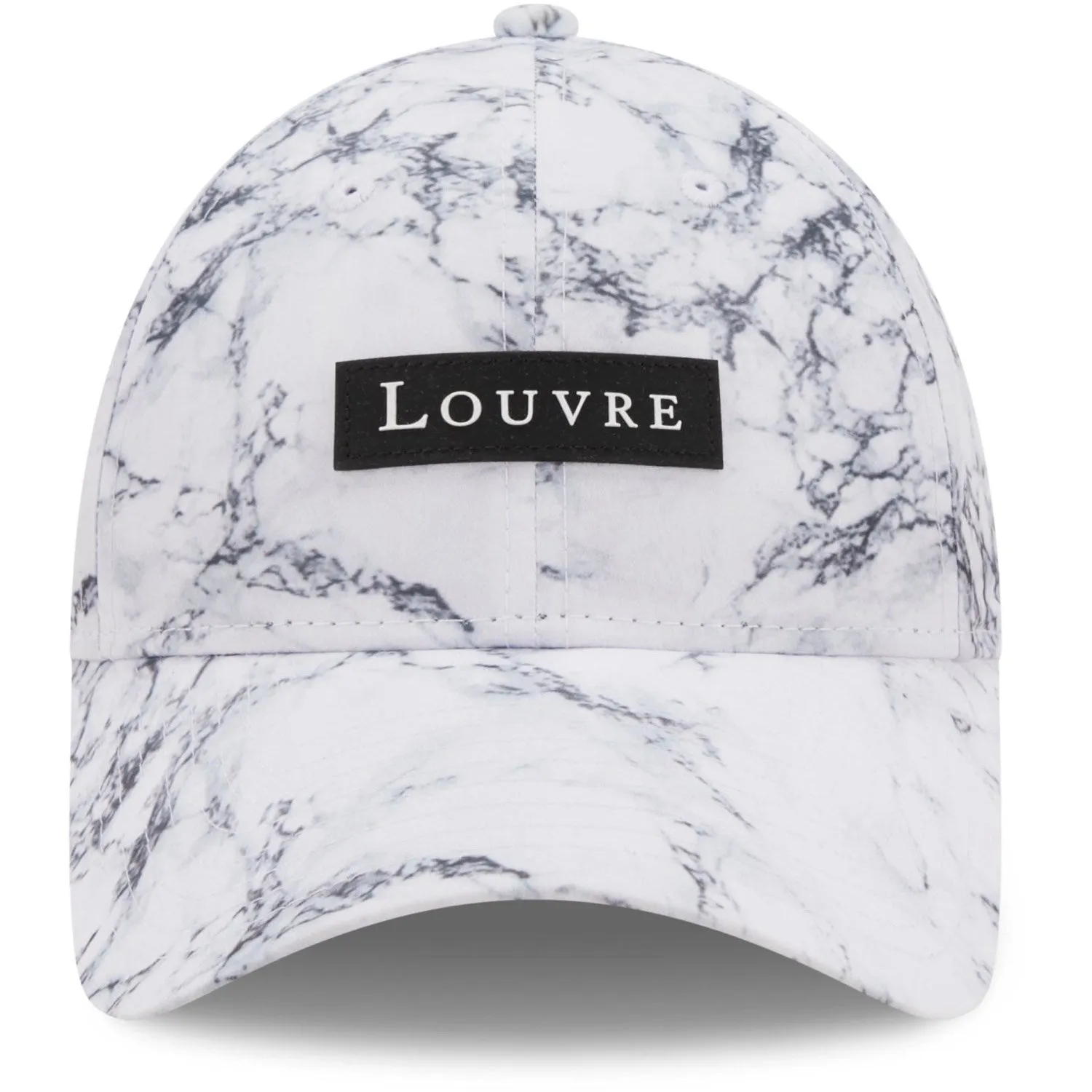 NEW ERA Louvre Clear 9Forty Cap Marble Print - White