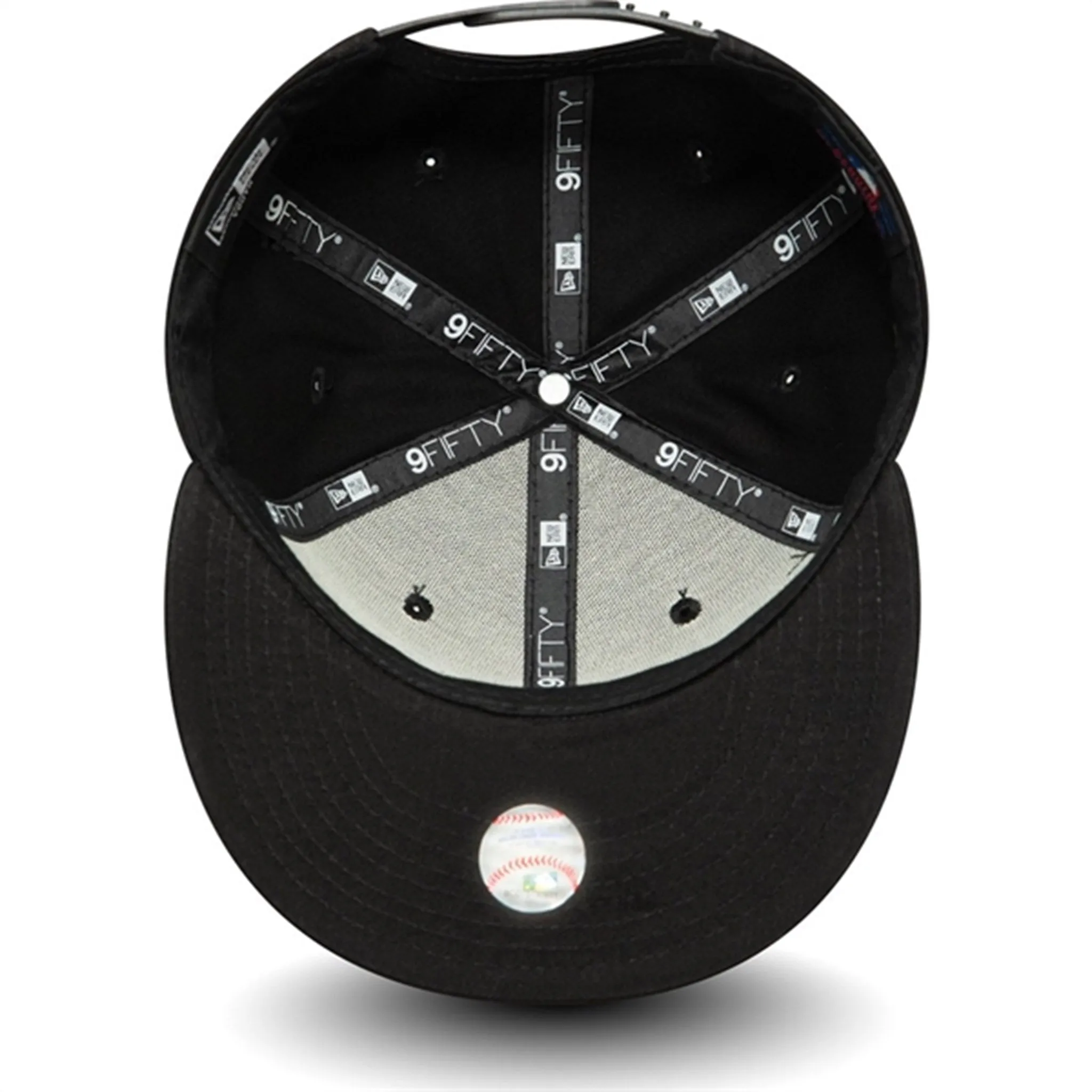 NEW ERA MBL 9Fifty New York/Yankees Cap Black/White