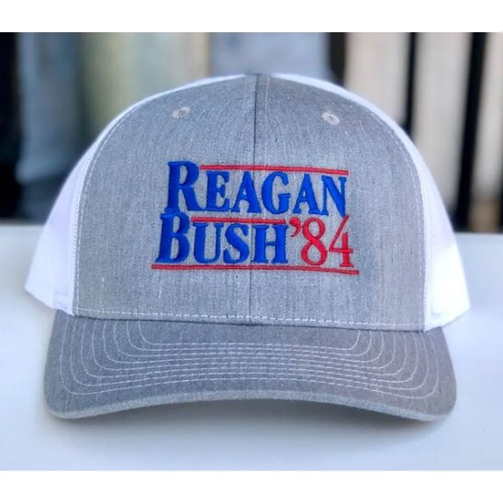 Reagan Bush '84 Trucker Hat