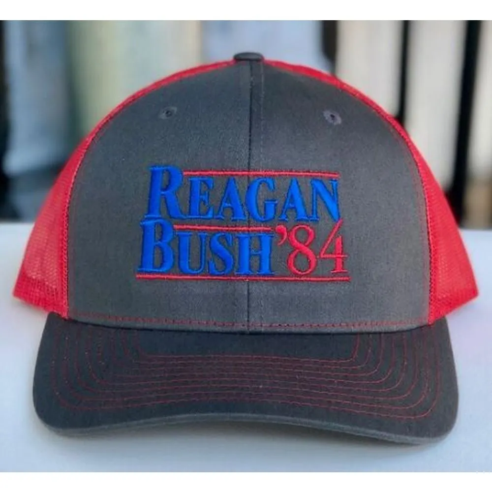 Reagan Bush '84 Trucker Hat