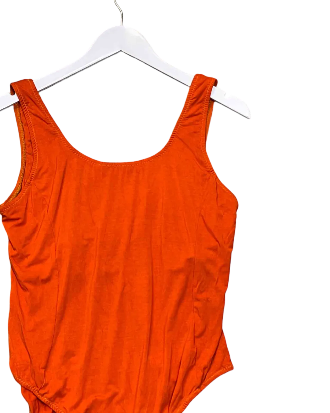 Size 3XL |  Hara Bamboo Orange Bodysuit