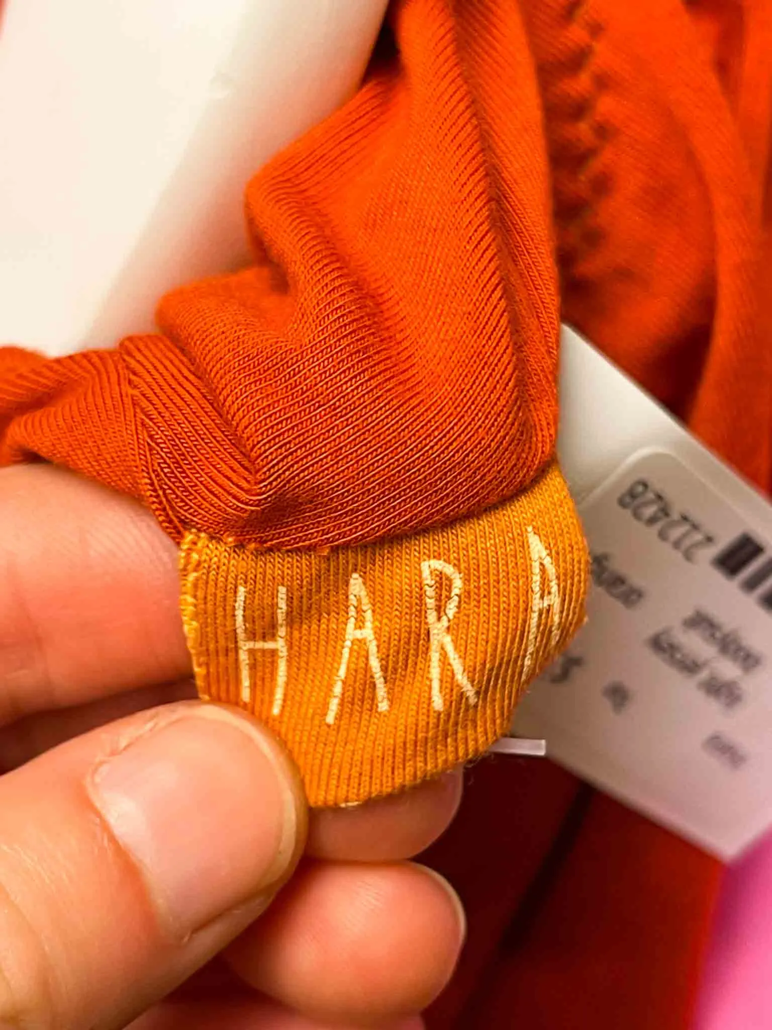 Size 3XL |  Hara Bamboo Orange Bodysuit