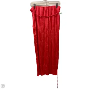 Skirt Maxi By A New Day In Orange, Size: 8