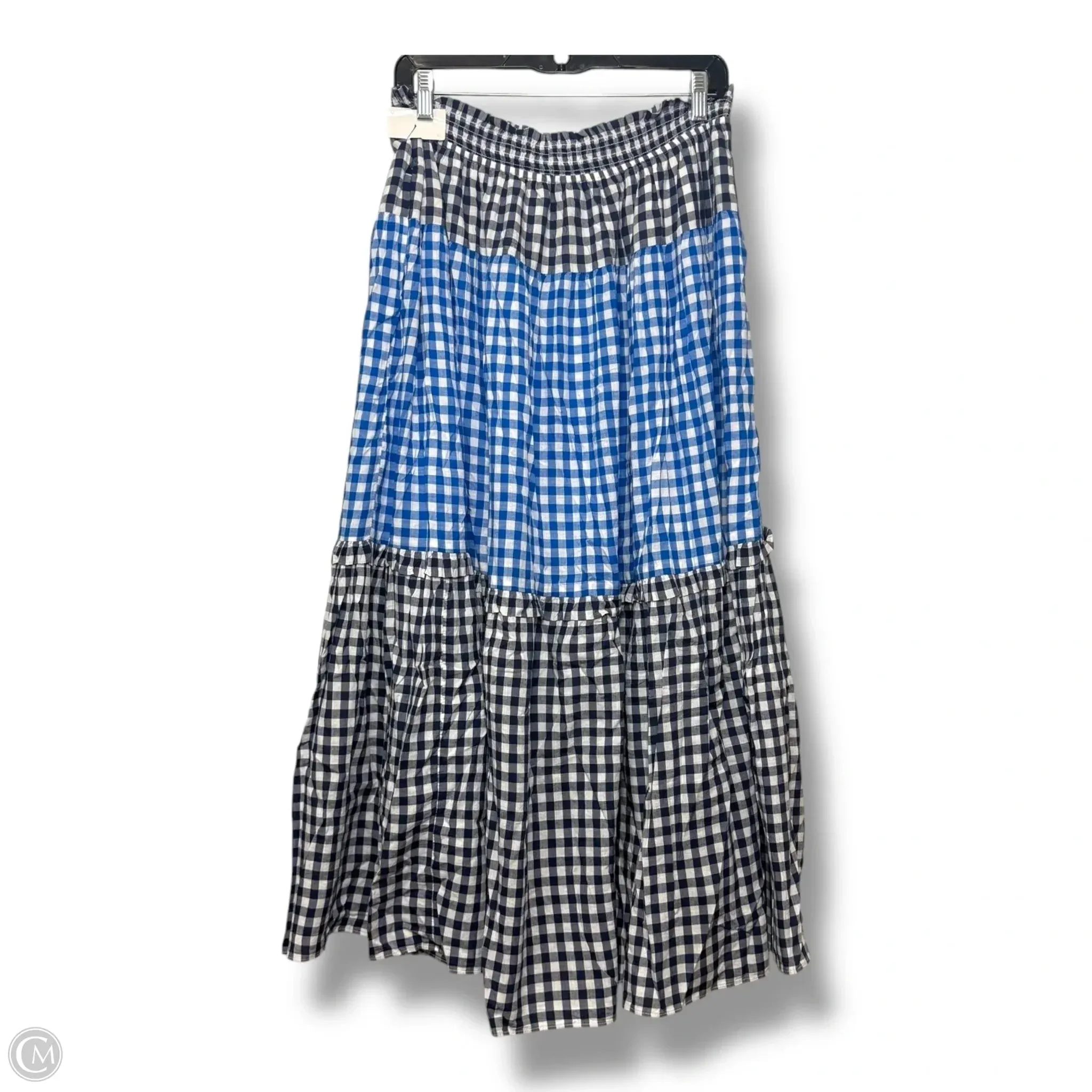 Skirt Maxi By Draper James In Checkered Pattern, Size: 1x