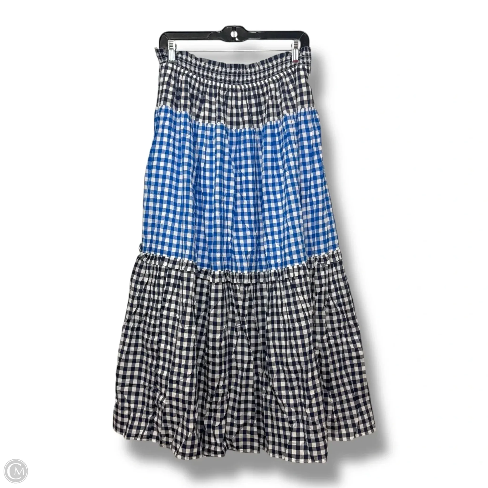 Skirt Maxi By Draper James In Checkered Pattern, Size: 1x