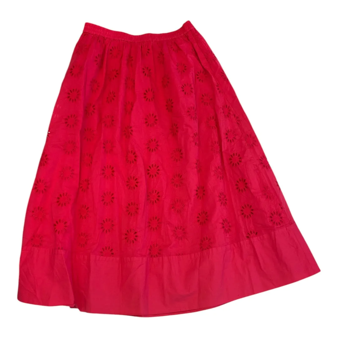Skirt Maxi By J. Crew In Pink, Size:S