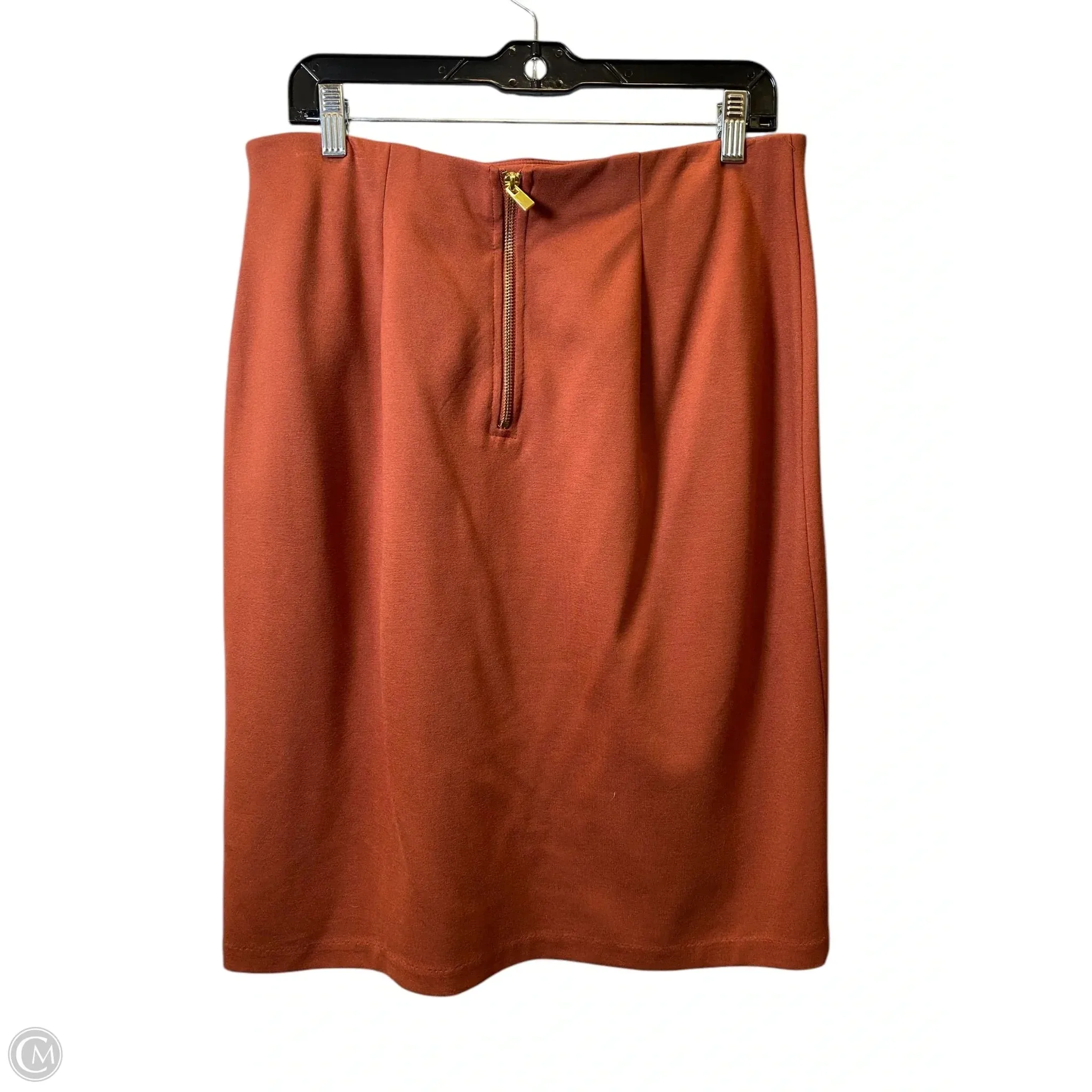 Skirt Midi By Premise In Orange, Size: 12