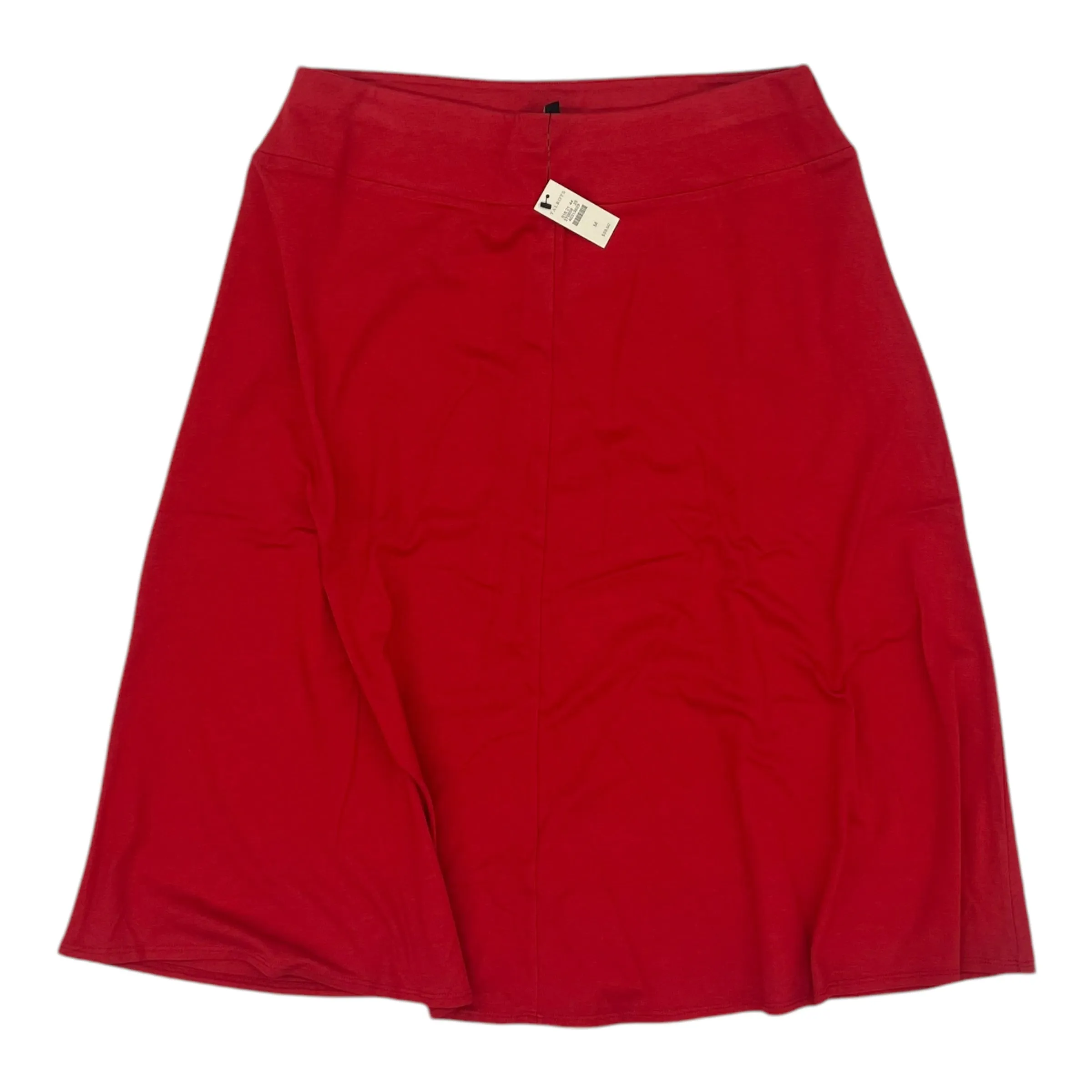 Skirt Midi By Talbots In Red, Size:M
