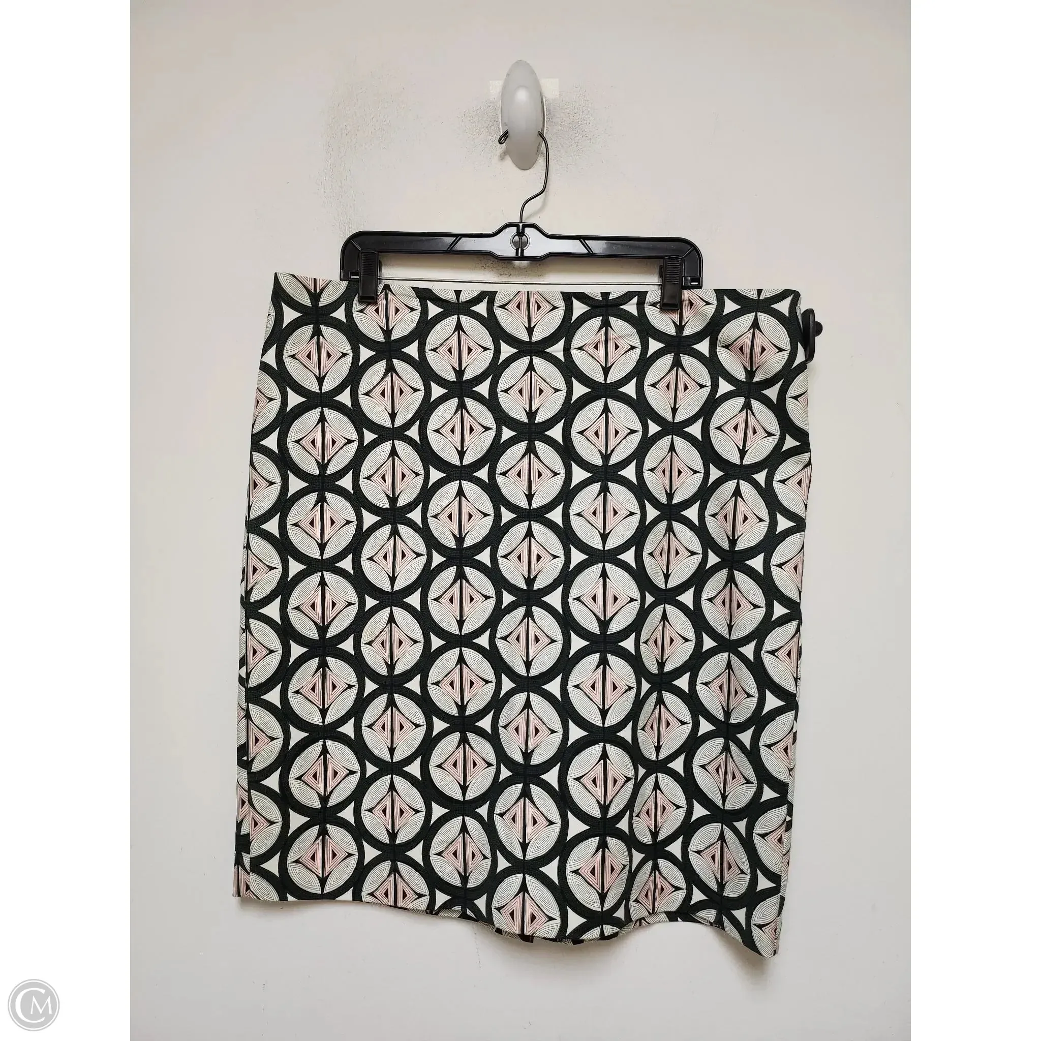 Skirt Mini & Short By Ann Taylor In Green & Pink, Size: 16