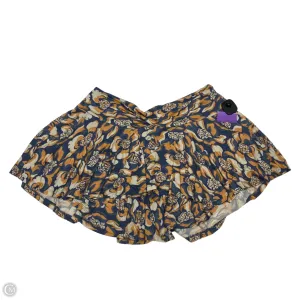Skirt Mini & Short By Daily Practice By Anthropologie In Blue & Orange, Size: Xl